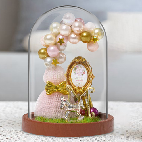 Decoración De Maqueta De Madera En Miniatura De Casa De Muñe