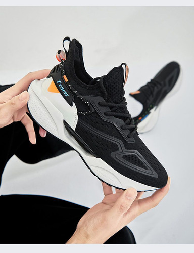 Zapatillas De Tenis Transpirables Para Hombre, Ligeras Y Cómodas, Deportivas
