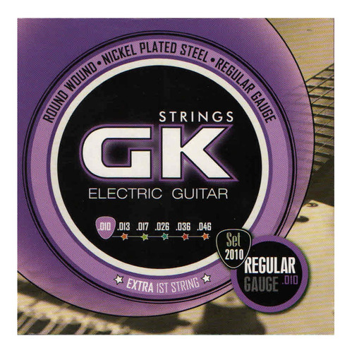 Encordado Guitarra Electrica Gk 2009 009/042