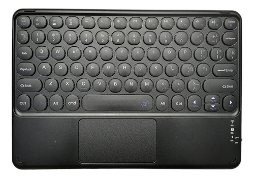 Teclado Bluetooth Touchpad 10 Pulgadas Tablet Celular Pc