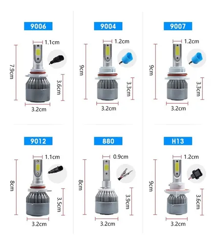 Kit Faros Delanteros Led Luz Alta Y Luz Baja For Suzuki