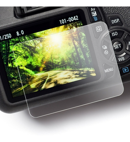 Carcasa Silicon Easycover Camuflaje Canon 70d + Mica Lcd