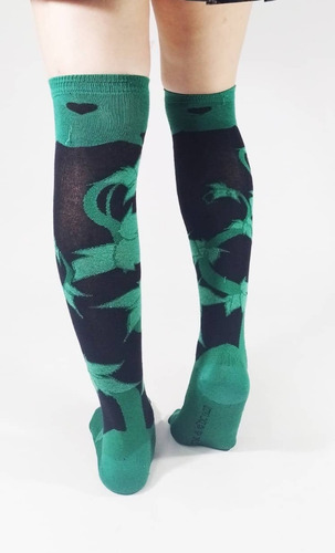 Medias Bucaneras Poison Ivy Producto Oficial Dc