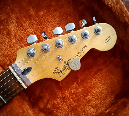 Fender Stratocaster American Traditional ( Standard, Special Diestro Negro Palo De Rosa (Usado)