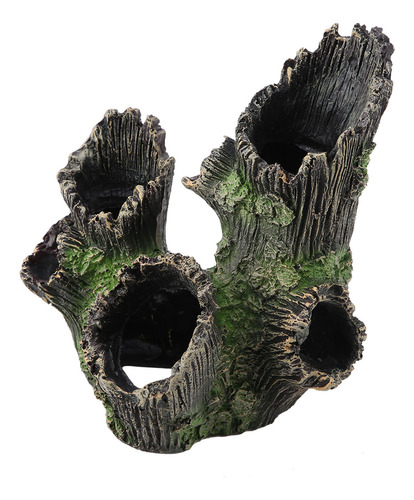 Árbol De Resina Artificial Con Decoración De Madera Flotante