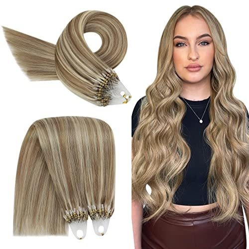 Jovenver Micro Loop Extensiones De Pelo Humano Pelo Wyxyt