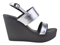 Comprar Sandalias Taco Chino De Mujer De Cuero Lappas - Ferraro