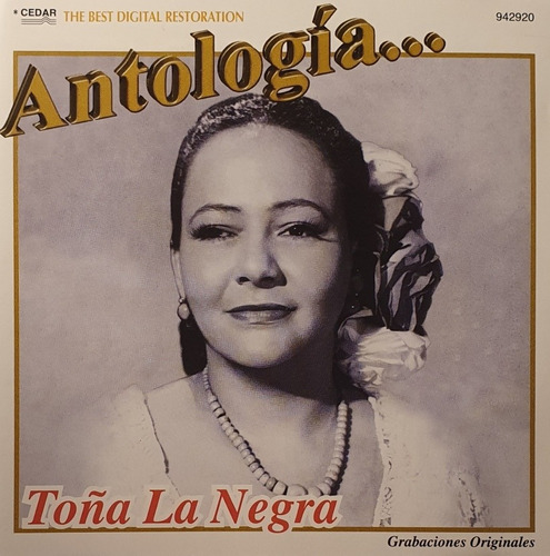 Cd Toña La Negra + Antología 30 Éxitos + 2cds