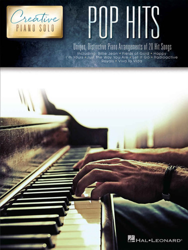 Partitura Piano Solo Creative Pop Hits 20 Songs Digital Oficial