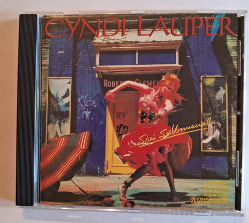 Cyndi Lauper She's So Unusual Cd Prim Ed Usa Estándar