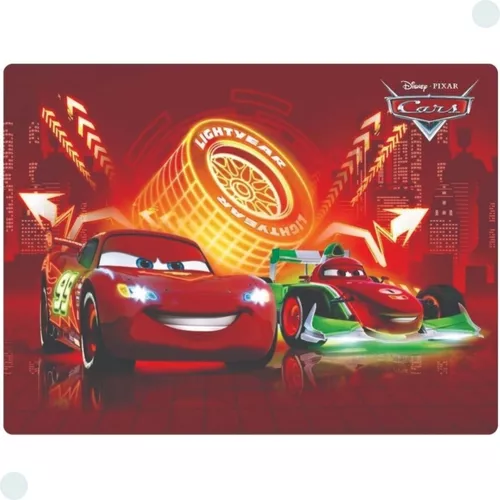 4 Jogo Americano Carros Pixar - Impermeável Limpa Facil Pvc