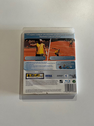 Virtua Tênis 3 Jogo Playstation 3 Mídia Física - Original (Recondicionado)