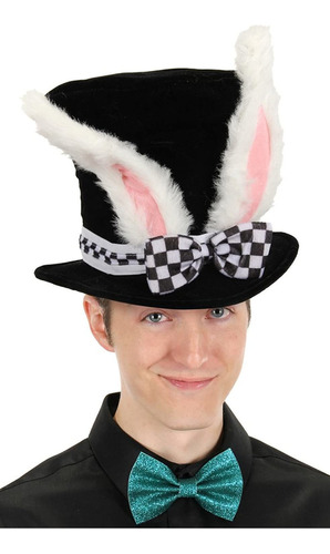 Fun Costumes White Rabbit Adult Hat
