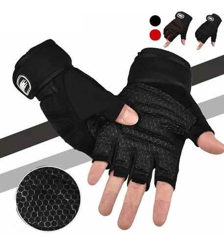 Guantes De Gimnasio Ejercicio Pesas Entrenamiento Y Trekking