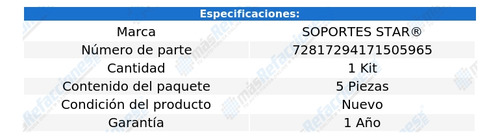 Jgo De Gomas Radiador Astra L4 2.2l 01 Al 03 S Star