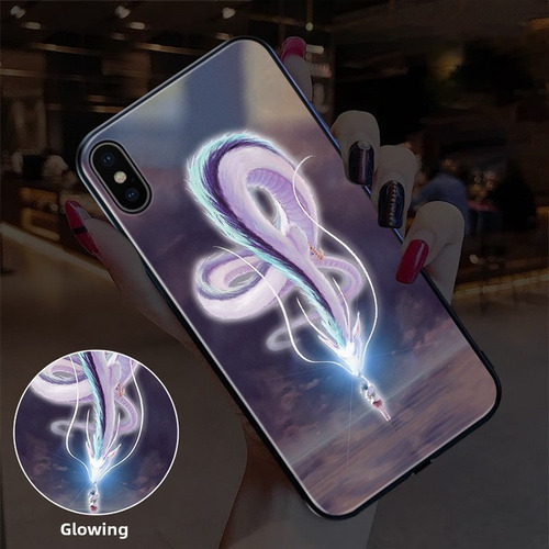 Funda De Teléfono Led Con Flash Luminoso For Llamadas Entra