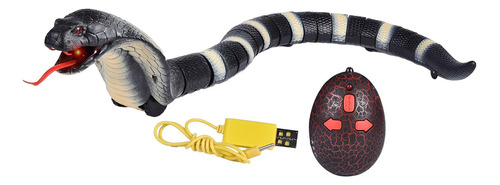 Serpiente De Juguete Robótico Rattlesnake Con Control Remoto