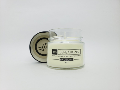 Imagem 7 de 9 de Baunilha - Vela Aromática Perfumada Decorativo 140g