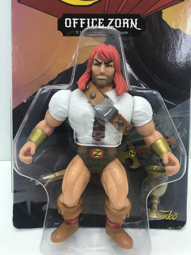 Dos Figuras Funko Son Of Zorn He-man Parodia 14cm Alto