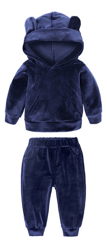 Conjunto De Sudadera Con Capucha Y Pantalones Para Bebés, Ni
