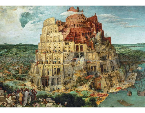 Rompecabezas Clementoni 1500 Piezas Torre De Babel