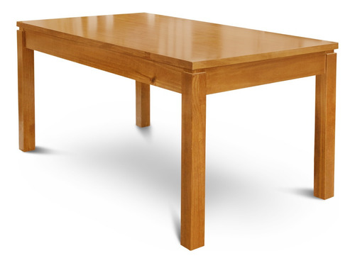 Mesa Comedor Madera 160x85 Tapa Cedro Patas Cedro