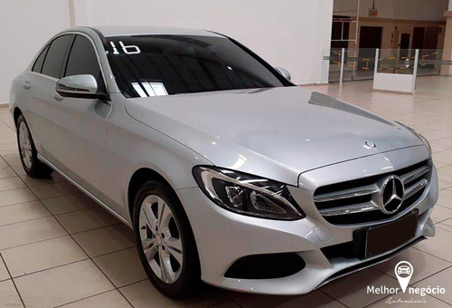 Imagem 3 de 15 de Mercedes-benz C-180 1.6 Tb Flex Aut. 2016 Prata
