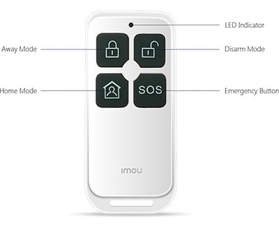 Imou Control Remoto Inalambrico Boton De Panico Armado Alarm