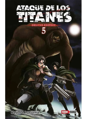 Ataque De Los Titanes Aot Lux Edition (2 En 1) 5, De Hajime Isayama. Editorial Panini, Tapa Blanda En Español, 2022