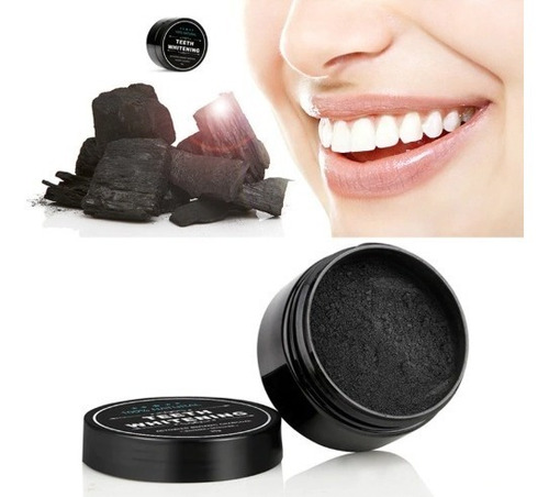 Blanqueador Dental En Polvo Carbon Activo Mas Blancos