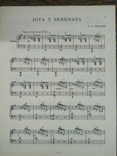 Imagen 2 de 3 de Albun Nº 4 * E.a. Fracassi * Ricordi *