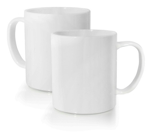 Taza De Polímero Blanca P/ Sublimar Sublimación + Caja X 50