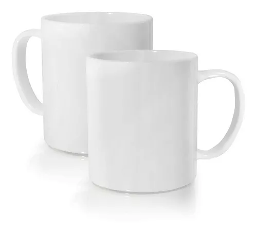 Tazas Para Sublimar Material Promocion Polimero Blanco X50 U