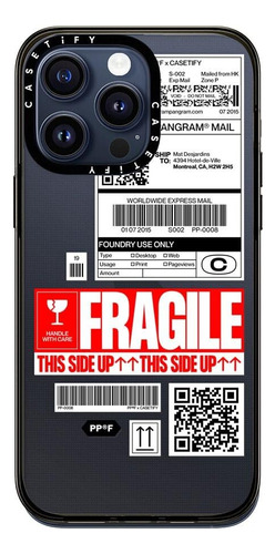 Funda Casetify Para iPhone 15 Pro Max Diseño Etiquetas