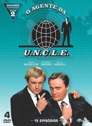 Box Dvd: O Agente Da Uncle 2º Temp. Vol.2 - Original Lacrado