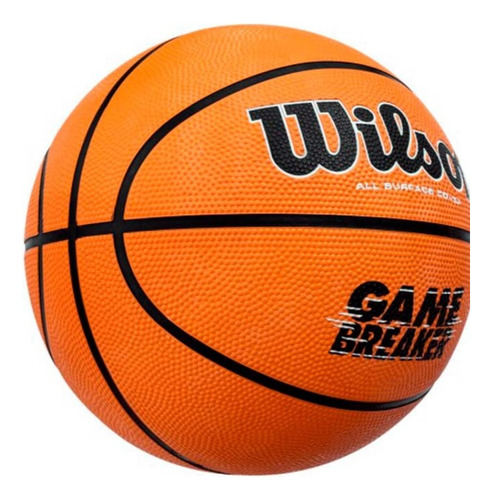 Balón De Básquetbol Wilson N° 7 Game Braker Naranja