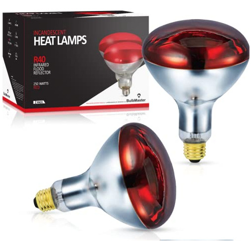 Bulbmaster Lámparas De Calor Rojas R40 De 250 Vatios Para Ex