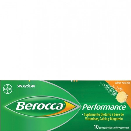 Berocca Performance 10 Comprimidos Efervescente Vitamina