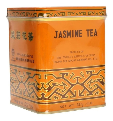 Chá Flor Jasmim Importado Lata 227 Gramas Fujian Jasmin