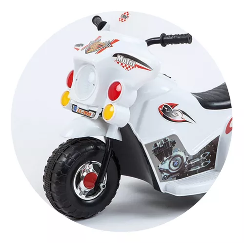 Moto Eletrica Infantil Com Bau