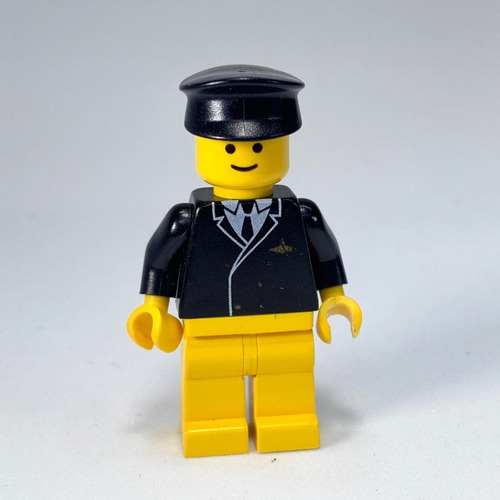 Lego Minifigura Piloto Moc 