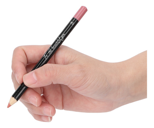 6 Uds Delineador De Labios Profesional Impermeable Mate