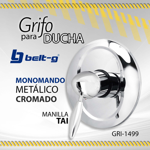 Grifo P Ducha Monomando Belt-g Manilla Tai Gri-1499 / 10359