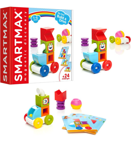 Smartmax Juego Stem De Vehículos De Construcción Infantil