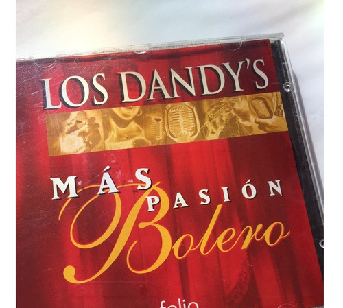 Los Dandys - Pasion Bolero  - Cd - Disco - Folio