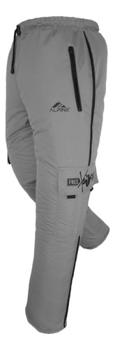 Pantalon Impermeable Alpine Hombre Termico Trekking Outdoor