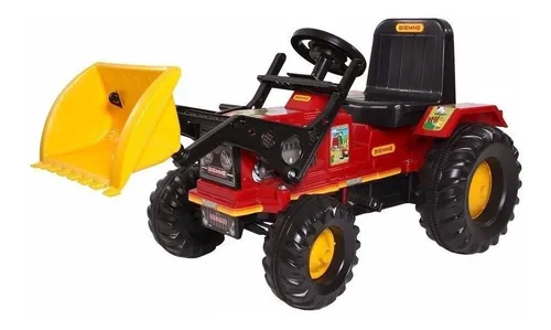 Veh culo a pedal tractor Biemme Trator Com P e Pedal Infantil