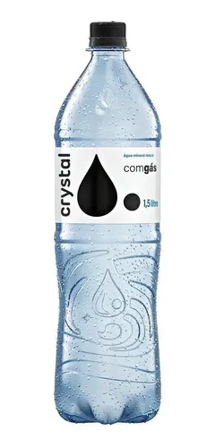 AGUA MINERAL CRYSTAL COM GAS 1,5L