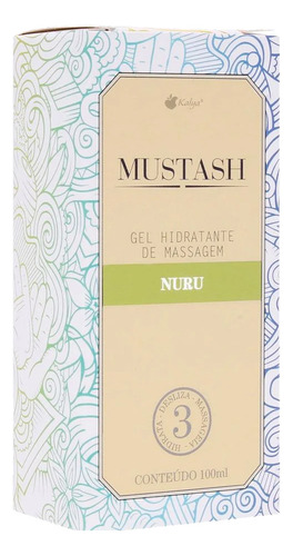 Gel Mustash Nuru Masaje Deslizante Y Masajeador 220ml