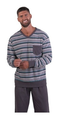 Pijama Polar Kayser Hombre Invierno